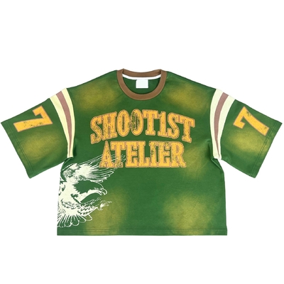 kopen Vintage Naalddetectie Mensen Voetbal T-shirt Tops Logo Design Voetbalkleding online manufacture
