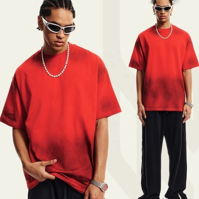 kopen Mensen wit T-shirts 230 gram Stof Gewicht Snelle droog koeling Streetwear online manufacture