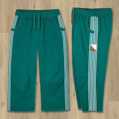kopen Gepersonaliseerde mannen truibroeken met gepersonaliseerde etiketten Breedbeenbroek en zijspanen online manufacture