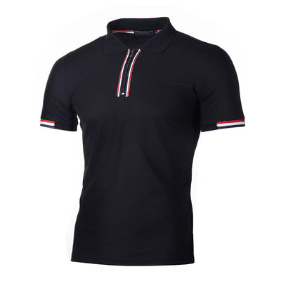 kopen MACTING Custom Mensen Half Zip Polo Shirts Kleurrijke of op maat gemaakte Casual Sport Boys Shirts online manufacture