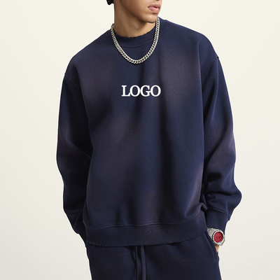 kopen Vintage zon vervaagde in nood Crew Neck Sweatshirt Hoodie in M-2XL of maat online manufacture