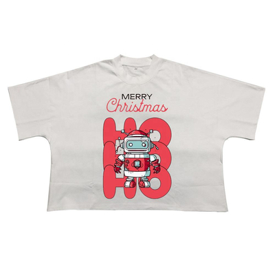 kopen Custom DTG Print Mensen T-shirt met gesneden nek overgrote S-5XL dik katoenen doos T-shirt online manufacture