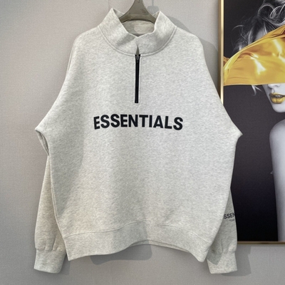 kopen Mensen oversized zip up hoodie Solid Casual Unisex Cotton Drop Schouder Sweatshirt online manufacture