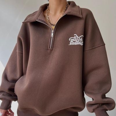 kopen Vrouwen Oversized fleece zip up hoodie Yoga Top Hoodie Sweatshirts Casual Cozy Style online manufacture
