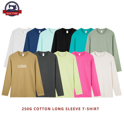 kopen jongens bruin blauw lange mouw oversized wit leeg thermisch full sleeve T-shirts Casual Wear online manufacture