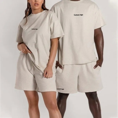 kopen Gebreide T-shirt met gepersonaliseerd logo overgroot voor koppels in casual en unisex stijl online manufacture