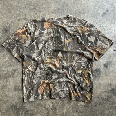 Custom Summer Oversized Camo T-shirt voor mannen Silk Screen Printed Cropped Boxy T-shirt