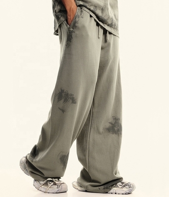 Custom Streetwear Frans Terry Joggingbroek Handgeschilderde Vintage Oversized Sweatpants