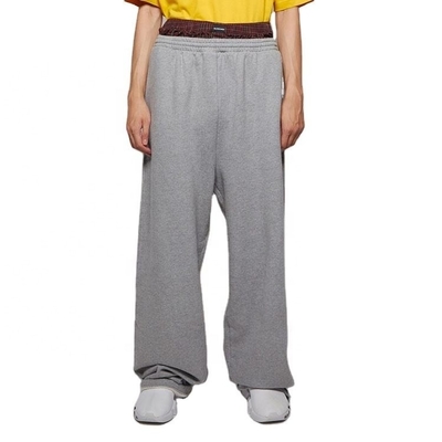 Custom Double Waist Wide Leg Men's Sweatpants in High Street Style met Vlee Cotton