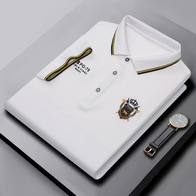 Print Custom Uniform Golf Polo Shirts in Jersey Stof voor Golf Business Uniform