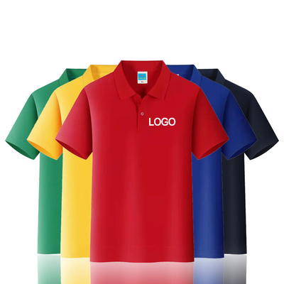 MACTING Polo Shirt voor mannen Custom Design Kortmouw Katoen Polyester Golfuniformen