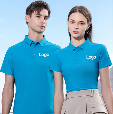 MACTING IJssilk koele vezel polo shirts voor mannen en jongens in eenvoudige korte mouw ontwerp