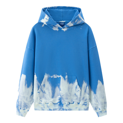 losse hoodies voor vrouwen Tie Dye Printed Hoodie Graffiti Gradient Kleur Herfst Winter