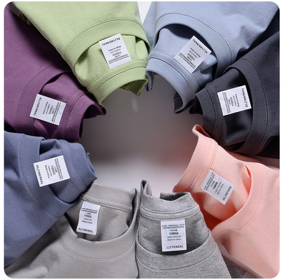 100 katoenen T-shirts met een witte kleur WATCH Woven 250 gram 100% zwaar gewicht