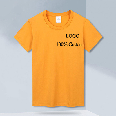 100% katoen mannen dames witte T-shirt Unisex casual plain T-shirts met reguliere mouw stijl