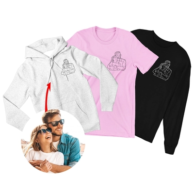 Drukmethoden Sublimatie Schermdruk Borduurwerk Op maat Hoodies voor hem of haar