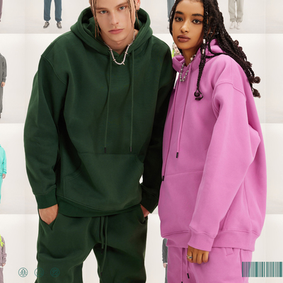 Geborduurde hoedige sweatshirt deken Hoodies drukken Mannen Vrouwen in de herfst Winterwarmte