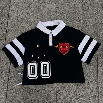 Custom logo snijden en naaien gebreide katoen plus size rugby polo shirts unisex korte mouw golf geborduurd mannen polo t-shirt
